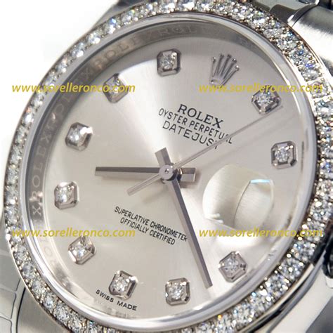 ghiera diamanti rolex|rolex datejust 36mm price.